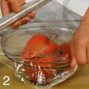 Линь с запеченными помидорами и перцами - фото шаг 2