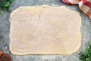 Рулетики с корицей и глазурью - фото шаг 11