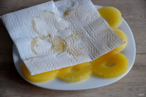 Пирог "Перевертыш" с ананасами - фото шаг 2
