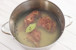 Гороховый суп со свининой - фото шаг 1