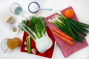 Морковный суп-пюре с фенхелем - фото шаг 1