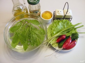 Салат из одуванчиков - фото шаг 1