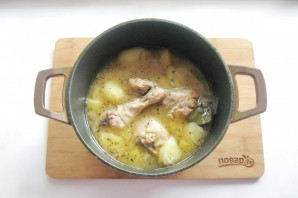 Азербайджанский суп из курицы - фото шаг 10