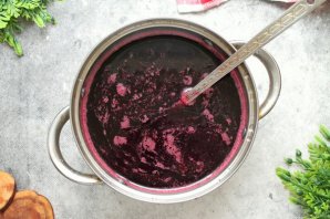 Морс из черники - фото шаг 10