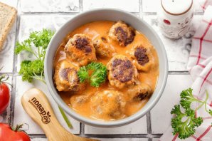 Фрикадельки с подливкой - фото шаг 13