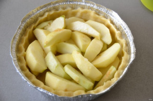 Пирог "Яблоки на снегу" - фото шаг 11