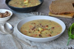 Картофельный суп с брокколи - фото шаг 12