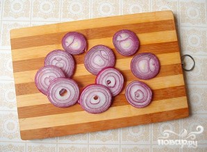 Пурпурный салат - фото шаг 1