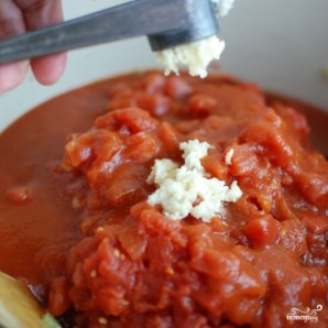 Густой итальянский томатный суп с макаронами и фаршем - фото шаг 7