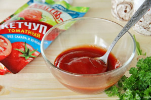 Тефтели без риса в томатном соусе с кетчупом - фото шаг 5