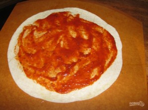 Сырная пицца на гриле - фото шаг 2
