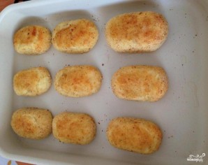 Картофельные зразы с фаршем в духовке - фото шаг 8