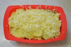 Картофельная запеканка со шпинатом - фото шаг 12