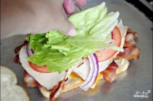 Клубный сэндвич - фото шаг 6