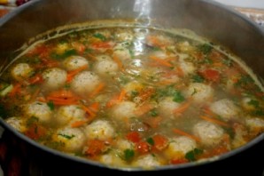 Фасолевый суп с фрикадельками - фото шаг 4
