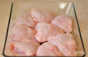 Рецепт курицы с апельсинами в духовке - фото шаг 1