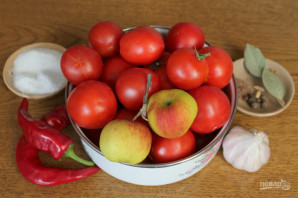 Острый кетчуп из помидоров на зиму - фото шаг 1