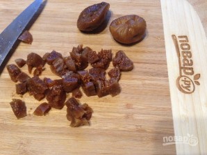 Печенье из цельнозерновой муки с инжиром и шоколадом - фото шаг 5