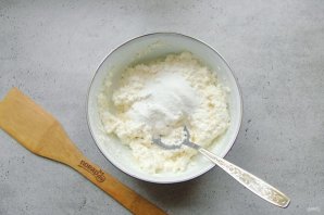 ПП сырники с рисовой мукой - фото шаг 4