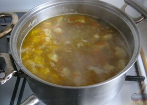 Суп из говядины с клецками - фото шаг 9