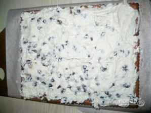 Торт с печеньем и творогом - фото шаг 4