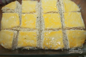 Закусочный сырный пирог - фото шаг 11