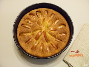 Тыквенный пирог с яблоками - фото шаг 7