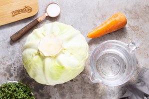 Капуста квашеная кусками - фото шаг 1
