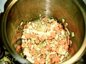 Хрустящий суп из тыквы с сухариками - фото шаг 5