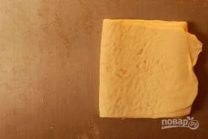 Слойки с сыром и маком - фото шаг 8