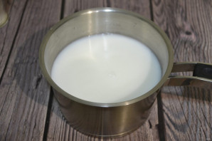 Овсяный кисель на молоке - фото шаг 2