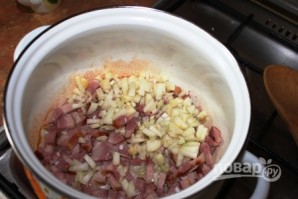 Сливочный суп с брокколи и беконом - фото шаг 2