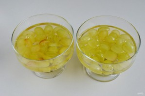 Виноградно-йогуртовое желе - фото шаг 6