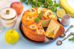 Безумно вкусный и простой пирог с фруктами - фото шаг 8