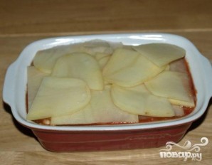 Колбасная запеканка с помидорами и фасолью - фото шаг 3