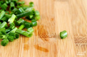 Салат из шпината и персиков - фото шаг 8