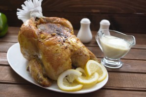 Курица под соусом в духовке - фото шаг 8