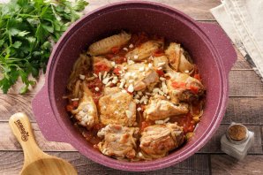 Чахохбили из курицы - фото шаг 9