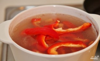 Томатный суп с мясом - фото шаг 8