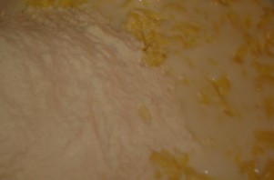 Лепешки с ветчиной и сыром - фото шаг 2