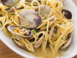 Спагетти с моллюсками - фото шаг 4
