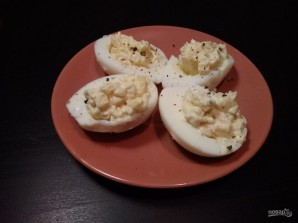 Еврейская закуска в яйце - фото шаг 6