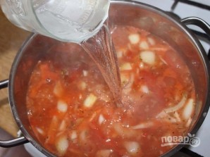Суп из свинины с фасолью - фото шаг 5