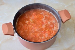 Суп харчо с картошкой и рисом - фото шаг 6