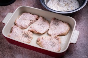 Свинина в сметане в духовке