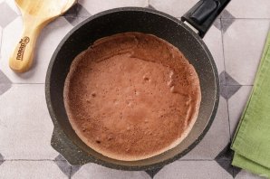 Шоколадные блинчики - фото шаг 9