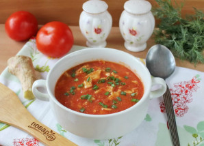 Китайский томатный суп - фото шаг 11