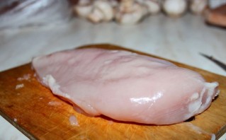 Курица диетическая с грибами - фото шаг 4