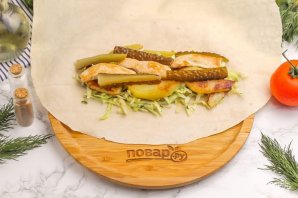 Шаурма классическая - фото шаг 8