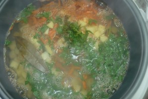 Куриный суп в мультиварке "Редмонд" - фото шаг 3